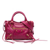 Secondhand Balenciaga Mini Lambskin Motocross Giant 12 City Satchel