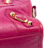 Secondhand Balenciaga Mini Lambskin Motocross Giant 12 City Satchel