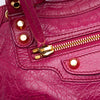 Secondhand Balenciaga Mini Lambskin Motocross Giant 12 City Satchel
