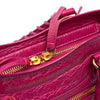 Secondhand Balenciaga Mini Lambskin Motocross Giant 12 City Satchel
