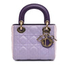 Dior Mini Tricolor Lambskin Cannage Lady Dior Secondhand