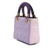 Dior Mini Tricolor Lambskin Cannage Lady Dior Secondhand