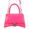 Balenciaga Small Shiny Box Calfskin Hourglass Satchel Secondhand