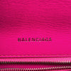 Balenciaga Small Shiny Box Calfskin Hourglass Satchel Secondhand