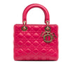 Dior Medium Lambskin Cannage Lady Dior Secondhand