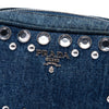 Prada Mini Denim Borchie Bijoux Camera Bag Secondhand
