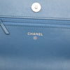 Chanel Denim 19 Flap Wallet On Chain Secondhand