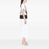 Fendi Versace Vitello Seta Fendace Brooch Baguette Satchel Secondhand