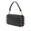 Fendi Versace Vitello Seta Fendace Brooch Baguette Satchel Secondhand