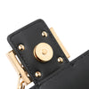 Fendi Versace Vitello Seta Fendace Brooch Baguette Satchel Secondhand