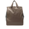 Bottega Veneta Intrecciato Trimmed Leather Tote Secondhand