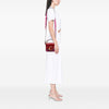 Chloé Mini Tricolor Croc Embossed Calfskin C Satchel Secondhand