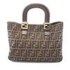 Fendi Zucca Canvas Handbag Secondhand