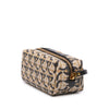 Ferragamo Gancini Coated Canvas Cosmetic Pouch Secondhand