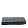 Saint Laurent Grain De Poudre Matelasse Chevron Monogram Chain Wallet Secondhand