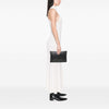 Bottega Veneta Metallic Leather Intrecciato Clutch Secondhand