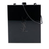 Saint Laurent Acrylic Tuxedo Box Clutch on Chain Secondhand