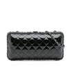 Chanel Quilted Patent Chain Around Clutch Secondhand