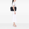 Chanel Large Lambskin Mademoiselle Lock Jewelry Chain Tote Secondhand