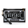 Secondhand Versace License Plate Clutch