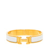 Hermès Narrow Enamel Clic H Bracelet PM Secondhand