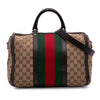 Gucci Medium GG Canvas Web Joy Boston Bag Secondhand
