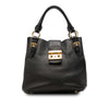 Miu Miu Goatskin Madras Satchel Secondhand