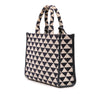 Prada Small Canvas Symbole Triangolo Satchel Secondhand