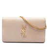 Saint Laurent Grain De Poudre Monogram Kate Wallet On Chain Secondhand