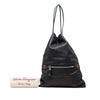Ferragamo Leather Kentucky Drawstring Backpack Secondhand