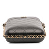 Chanel CC Quilted Lambskin Chain Around Phone Holder Secondhand