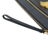 Versace Large La Medusa Palazzo Leather Clutch Secondhand