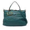 Gucci Medium Leather Ride Top Handle Bag Secondhand