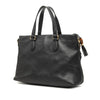 Gucci Calfskin Bamboo Tassel Satchel Secondhand
