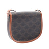 Celine Mini Triomphe Coated Canvas Besace Crossbody Secondhand