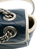 Gucci Medium GG Marmont Matelasse Diagonal Leather Torchon Shoulder Bag Secondhand