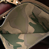 Valentino Canvas and Nappa Camouflage Rockstud Wristlet Clutch Secondhand