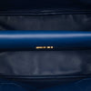 Prada Large Canapa and Saffiano Double Satchel Secondhand