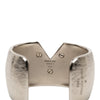 Louis Vuitton Textured Brass Essential V Colorama Open Cuff Bracelet Secondhand