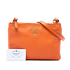 Prada Vitello Phenix Double Zip Crossbody Secondhand