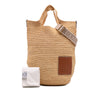 LOEWE Mini Raffia Slit Satchel Secondhand