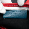 Balenciaga Lambskin Striped Bazar Clutch Secondhand