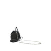 Prada Mini Saffiano Trimmed Tessuto Chain Backpack Secondhand