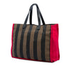 Fendi Pequin Canvas Simply Shopping Tote Secondhand