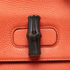 Gucci Small Calfskin Bamboo Daily Satchel Secondhand
