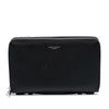 Saint Laurent Grain De Poudre Double Zip Around Travel Organizer Wallet Secondhand