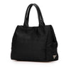 Prada Tessuto Canapa Logo Bow Satchel Secondhand