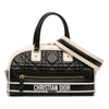 Dior Medium Leather Cannage Dior Vibe Zip Bowling Bag Secondhand