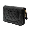 Chanel CC Quilted Caviar Wallet on Chain Secondhand