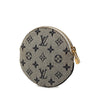 Louis Vuitton Monogram Mini Lin Round Coin Purse Secondhand